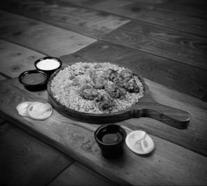 Hydrabadi Chicken Tikka Biryani (Basmati Rice  )