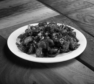 Mushroom Manchurian Dry