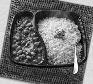Chole Rice Meal