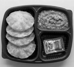 Aloo Sabji With 4 Puri
