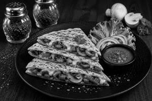 Mushroom Quesadilla