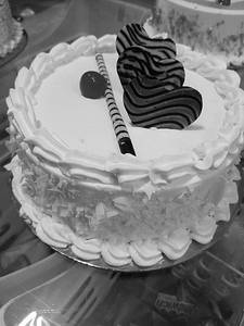 White Forest Cake