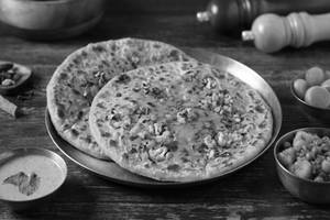 Gobhi + Pyaz Paratha