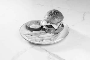 Mexican Queso Burger