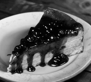 Basque Cheesecake (Blueberry)