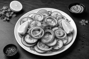 Salad -cucumber Onion Lemon