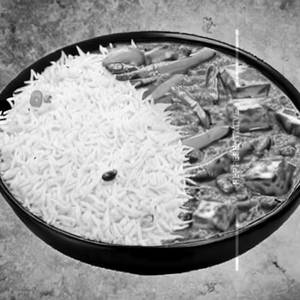 Veg sez paneer rice