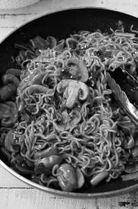 Mushroom Noodles