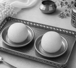 Sponge Rasgulla (2Pcs)