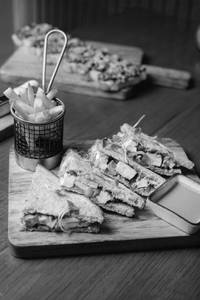 Indie-style Paneer Tikka Sandwich