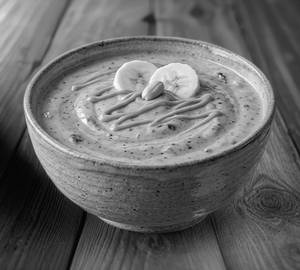 Peanut butter banana smoothy bowl
