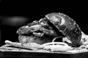 Achari Burger Double