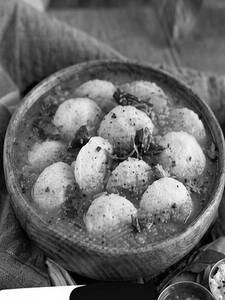 Button Idly Sambar Dip