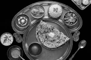 Royal Veg Thali Without Onion And Garlic