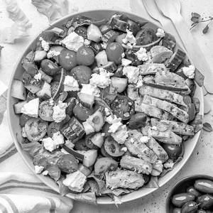 Chicken Greek Salad