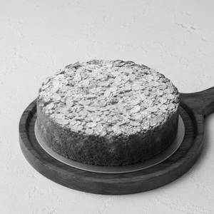 Flourless Almond Cake Round