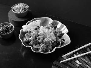 Sichuan Butter Garlic Chicken With Fragrant Chilli (Mc) 