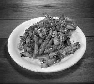 Honey chilli potato