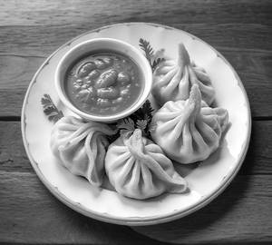 Veg momos (6)steam