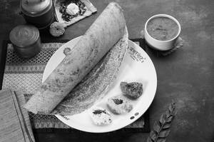 Palak Mushroom Dosai