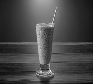 Blue berry milk shake