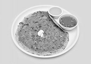 Onion Tomato Uttapam