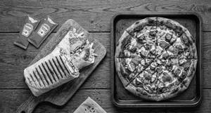 Chick Zinger Wrap+chick Tandoori Pizza