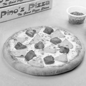 Chicken Tikka & Chicken Salami Pizza