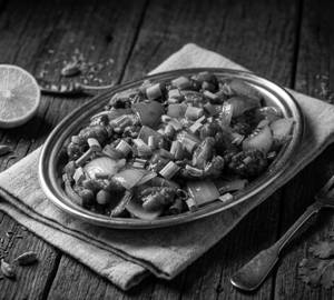Chilly Mushroom Dry