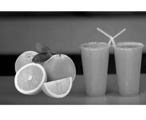 Orange and Anar Mixed Juice