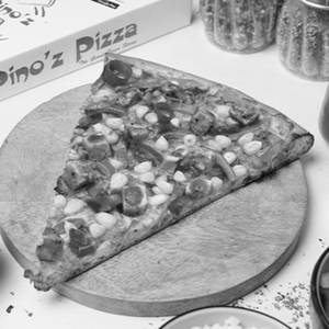 Korean Veg Pizza (personal Giant Slice (22.5 Cm))