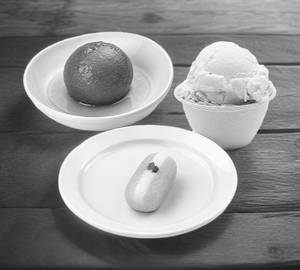 Gulab Jamun, Champakali & Ice Cream