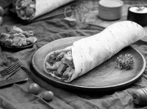 Paneer Tikka Shawarma