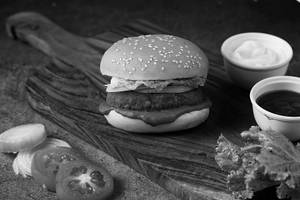 Veg Grill Sandwich + Veg Tikki Burger