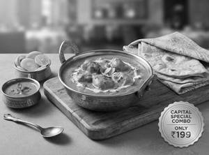 Butter Chicken With 2 Rumali Combo