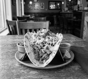 Paneer & Veg Loaded Taco