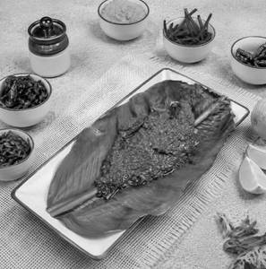 Aila Pollichathu - Mackerel Banana Leaf Roast