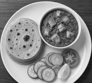 Kadhai Paneer Thali