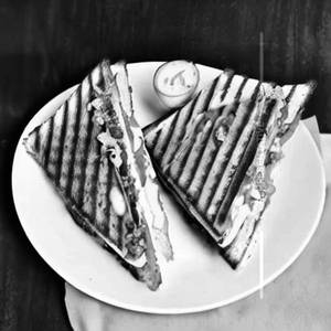 Veg Mexican Grilled Club Sandwich