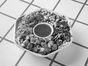 Korean Chilli Crunch Chicken Salad
