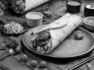 Korean Spicy Chicken Shawarma