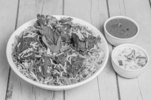 Mutton Hyderabadi Dum Biryani