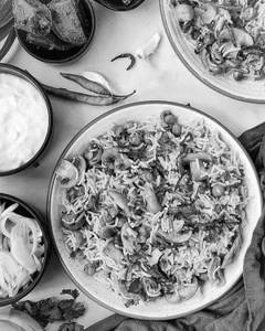 Mutter Mushroom (paneer Pulao)