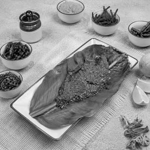 Aila Pollichathu - Mackerel Banana Leaf Roast