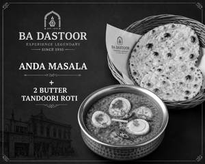 Anda Masala + Butter Tandoori Roti 2