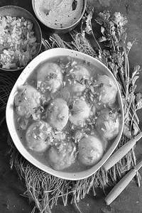 Ghee Sambar Button Idli