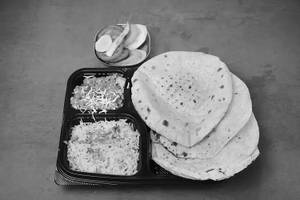 Mix Veg + Jeera Rice + Choice Of Bread -