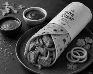 Achari Soya Chaap Roll