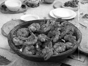 Schezwan Prawns Dry