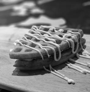 Savoury Cheese Waffle